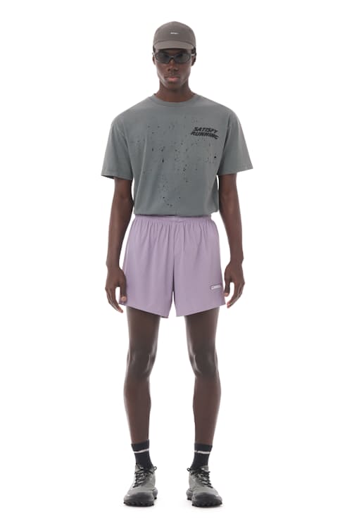 on model image of Space-O Shorts- 5"