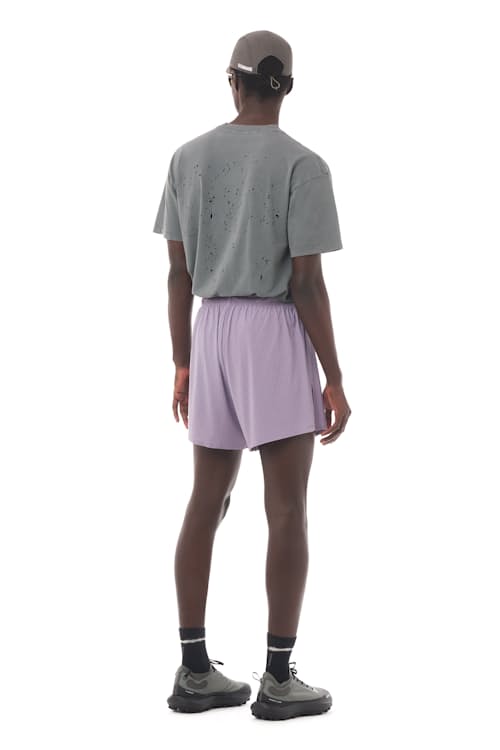 on model image of Space-O Shorts- 5"
