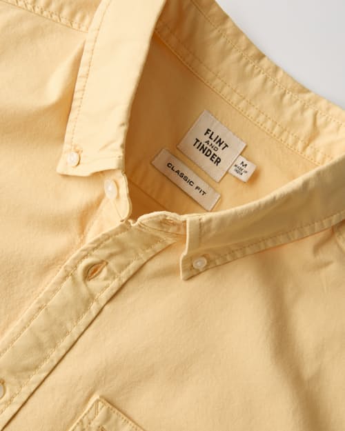 laydown detail image of Oxford Draftsman Shirt