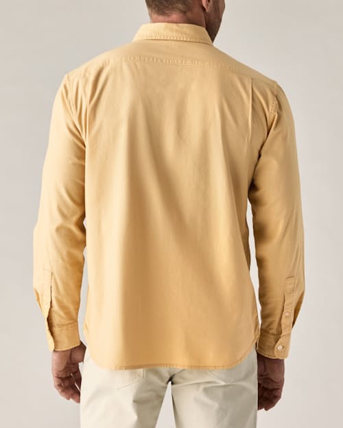 on model image of Oxford Draftsman Shirt