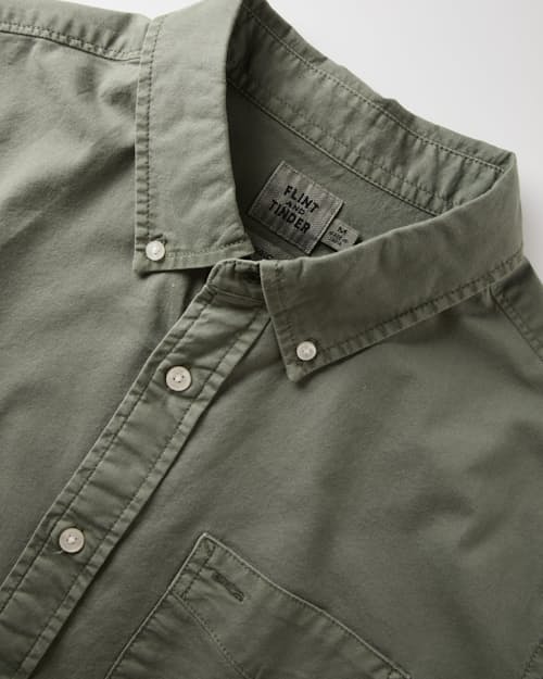 laydown detail image of Oxford Draftsman Shirt