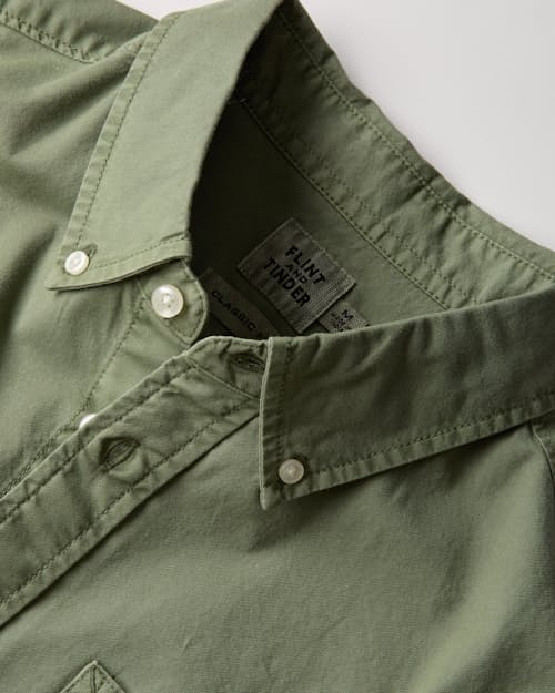 laydown detail image of Oxford Draftsman Shirt