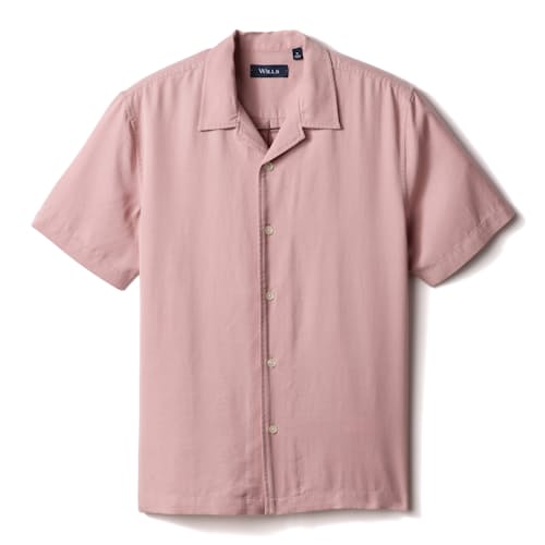 laydown image of Tencel Resort Shirt