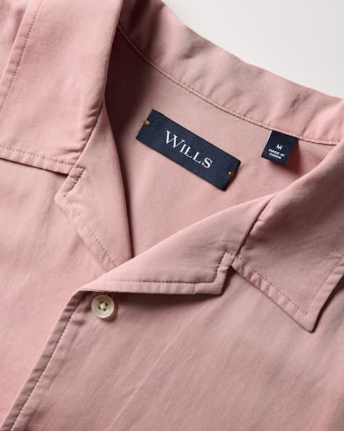 laydown detail image of Tencel Resort Shirt