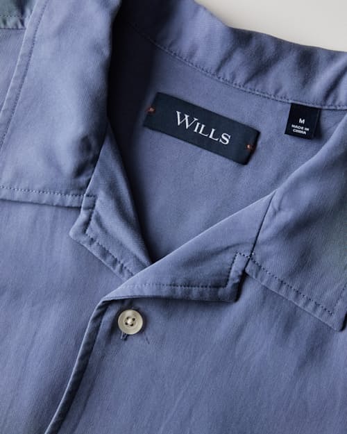 laydown detail image of Tencel Resort Shirt