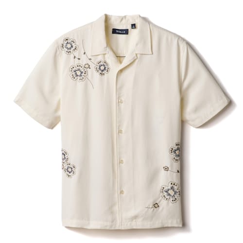 laydown image of Tencel Resort Shirt