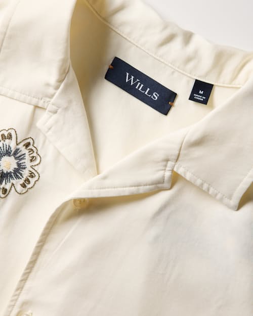 laydown detail image of Tencel Resort Shirt