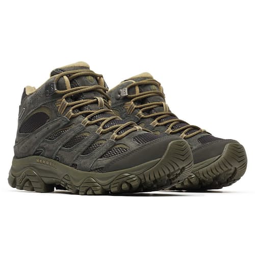 laydown image of Moab 3 Mid WP Hiking Boot