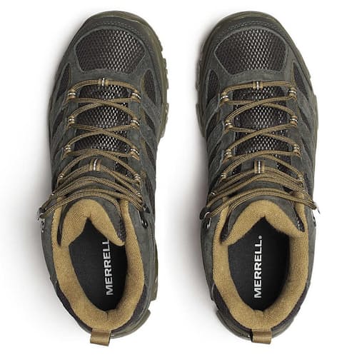 laydown image of Moab 3 Mid WP Hiking Boot