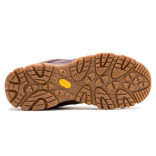 laydown image of Moab 3 Luxe Leather Hiking Sneaker