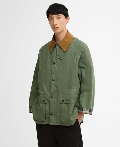 on model image of Bedale Cotton Jacket