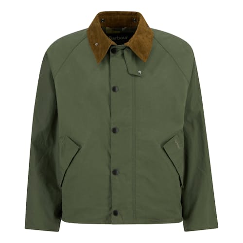 laydown image of Transport Wax Jacket
