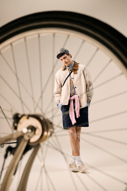 on model image of Transport Casual Jacket