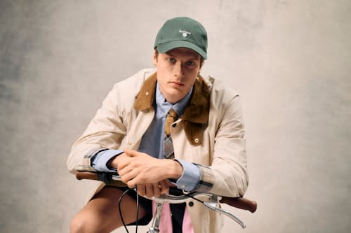 on model image of Transport Casual Jacket