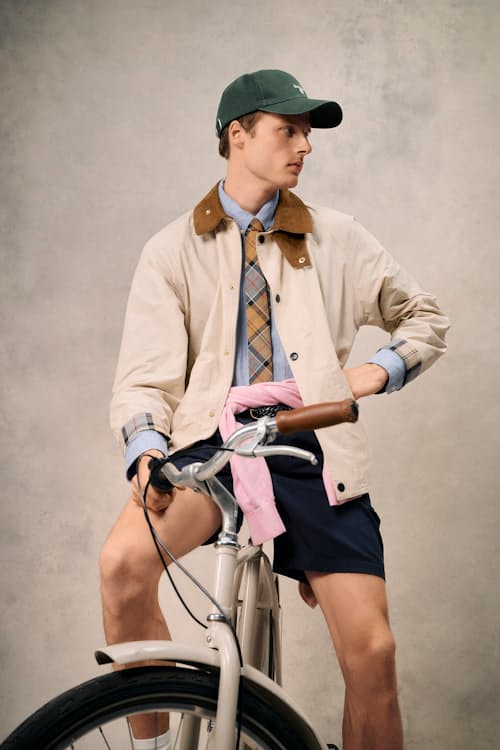 on model image of Transport Casual Jacket