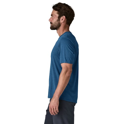 on model image of Capilene Cool Daily Shirt