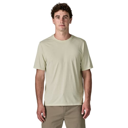 on model image of Capilene Cool Daily Shirt