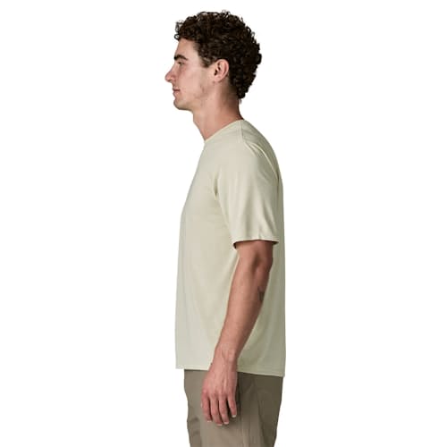 on model image of Capilene Cool Daily Shirt