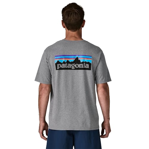 on model image of P-6 Logo Responsibili-Tee