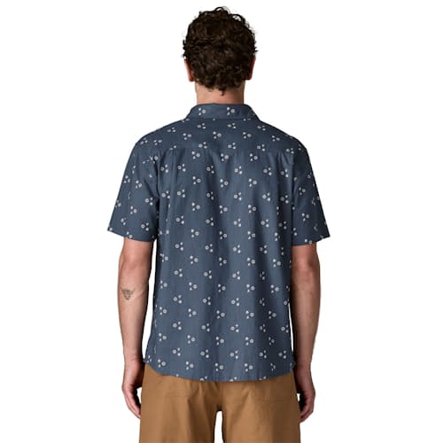 on model image of Back Step Shirt