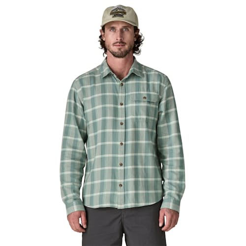 on model image of Lightweight Fjord Flannel Shirt
