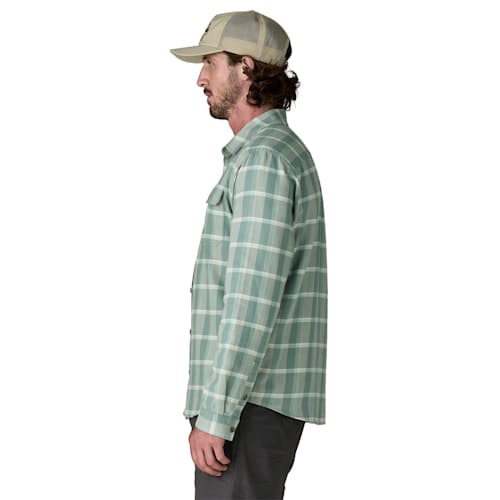 on model image of Lightweight Fjord Flannel Shirt