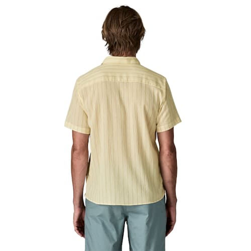on model image of Lightweight Organic Cotton A/C Short Sleeve Shirt