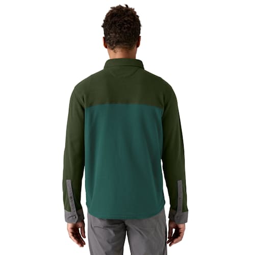 on model image of Long-Sleeved Early Rise Snap Shirt