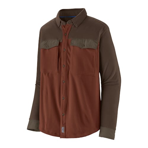 laydown image of Long-Sleeved Early Rise Snap Shirt