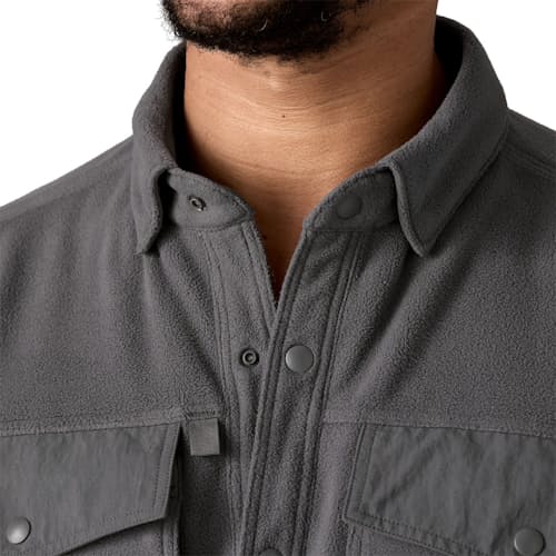 on model image of Long-Sleeved Early Rise Snap Shirt