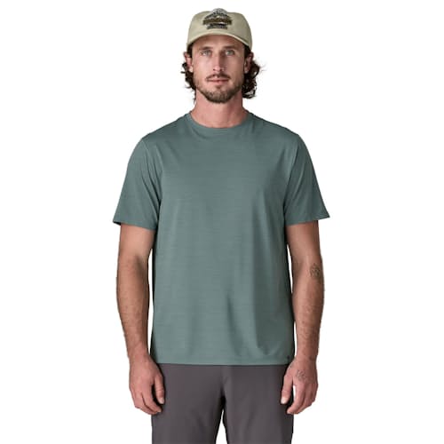 on model image of Capilene Cool Ultra Shirt