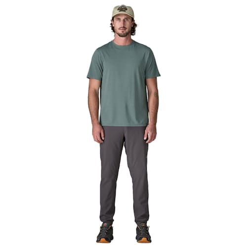 on model image of Capilene Cool Ultra Shirt