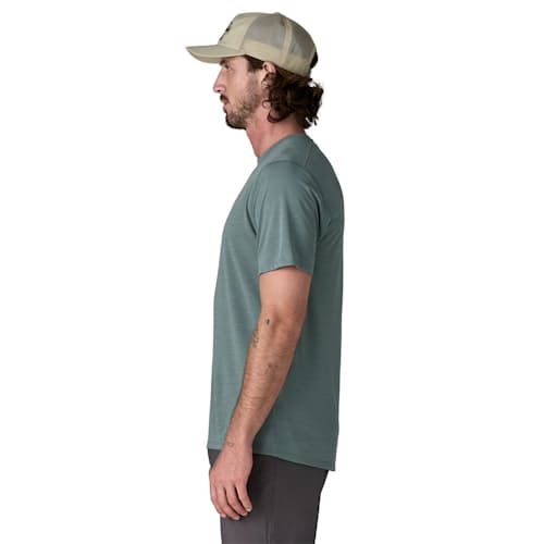 on model image of Capilene Cool Ultra Shirt
