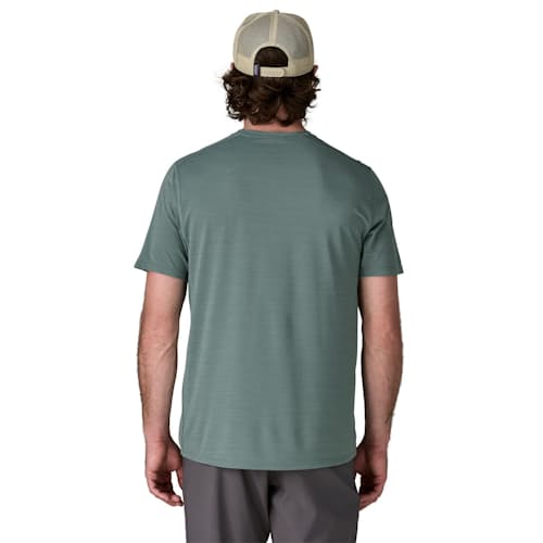 on model image of Capilene Cool Ultra Shirt