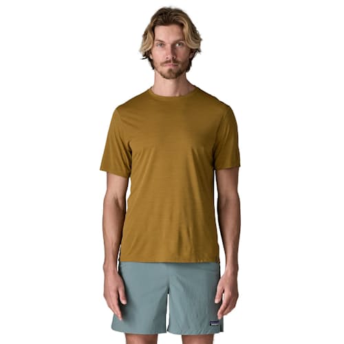 on model image of Capilene Cool Ultra Shirt