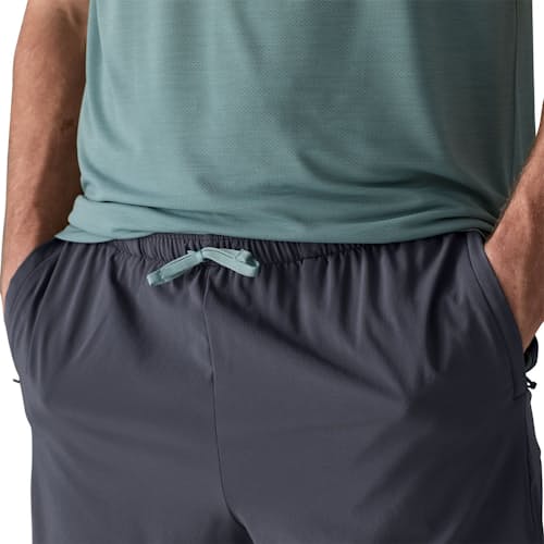on model image of Multi Trails Shorts- 6in