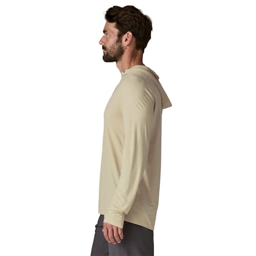 on model image of Capilene Cool Ultra Hoodie