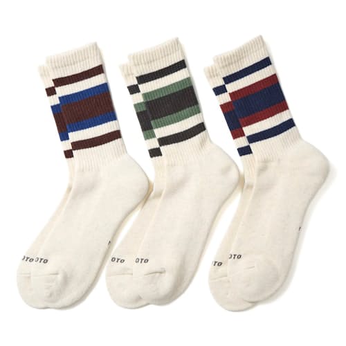 laydown image of Old School Crew Sock 3-Pack