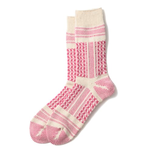 laydown image of Multi Jacquard Socks