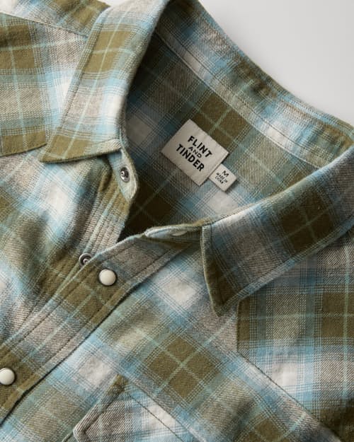 laydown detail image of Cotton Western Shirt