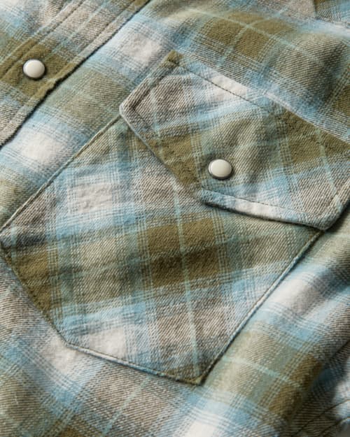 laydown detail image of Cotton Western Shirt