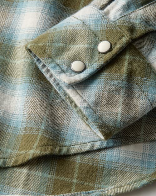 laydown detail image of Cotton Western Shirt