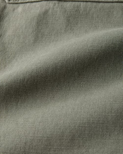 laydown detail image of Reverse Sateen Fatigue Shirt