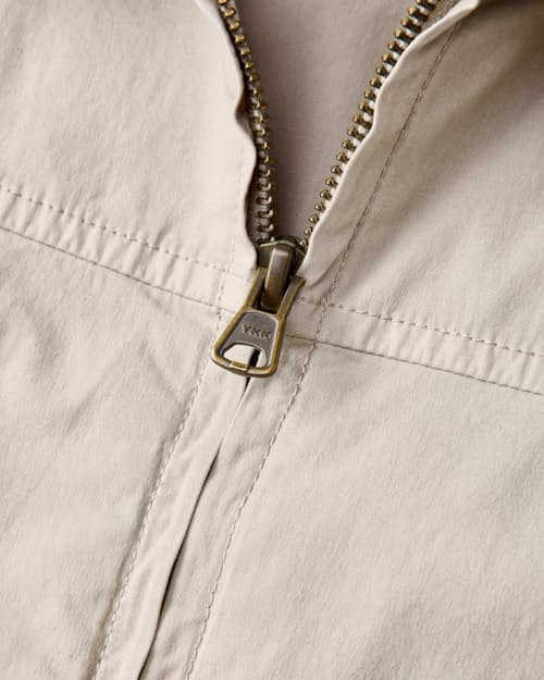 laydown detail image of Poplin Blouson Jacket