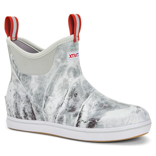 laydown image of Ankle Deck Boot 6" Mossy Oak Elements®