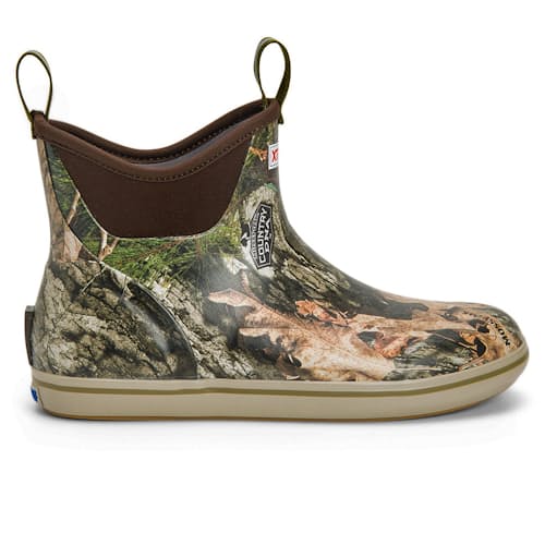 laydown image of Ankle Deck Boot 6" Mossy Oak® Country DNA