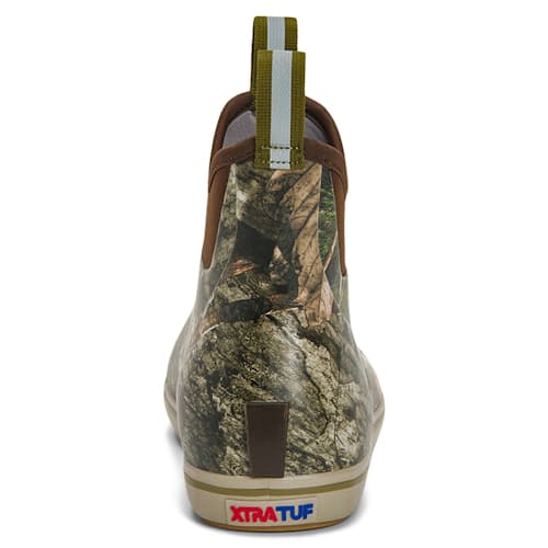 laydown image of Ankle Deck Boot 6" Mossy Oak® Country DNA