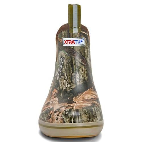 laydown image of Ankle Deck Boot 6" Mossy Oak® Country DNA