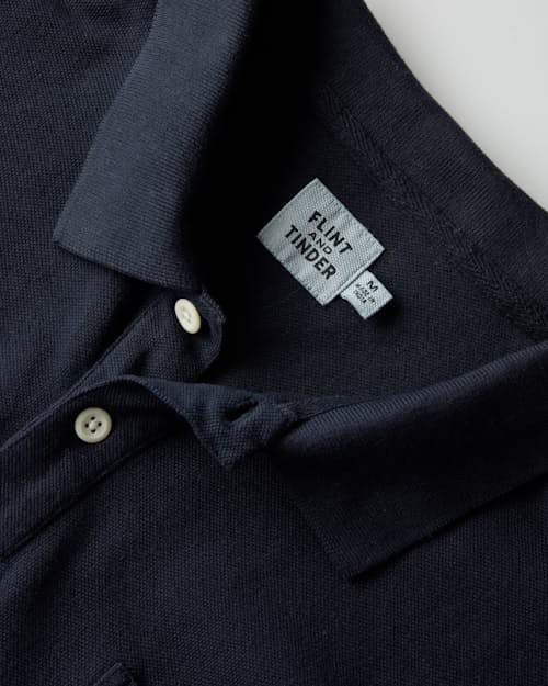 laydown detail image of Pique Polo
