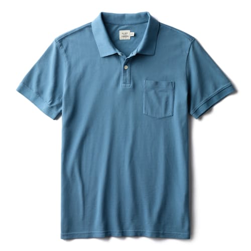 laydown image of Pique Polo